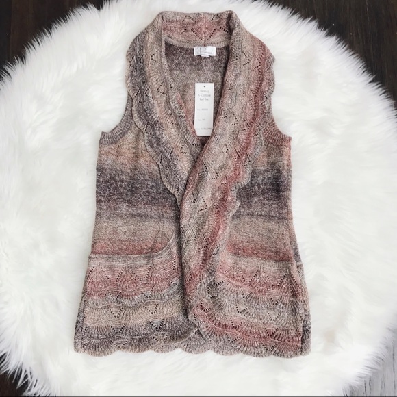 NWT Ponsesa Sweater Vest - Picture 1 of 3